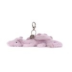Jellycat Lavender Dragon Bag Charm (Out of Stock)